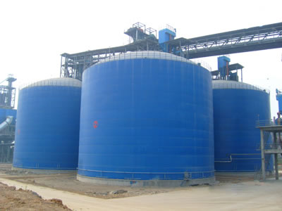 新兴镇水泥钢板库改造