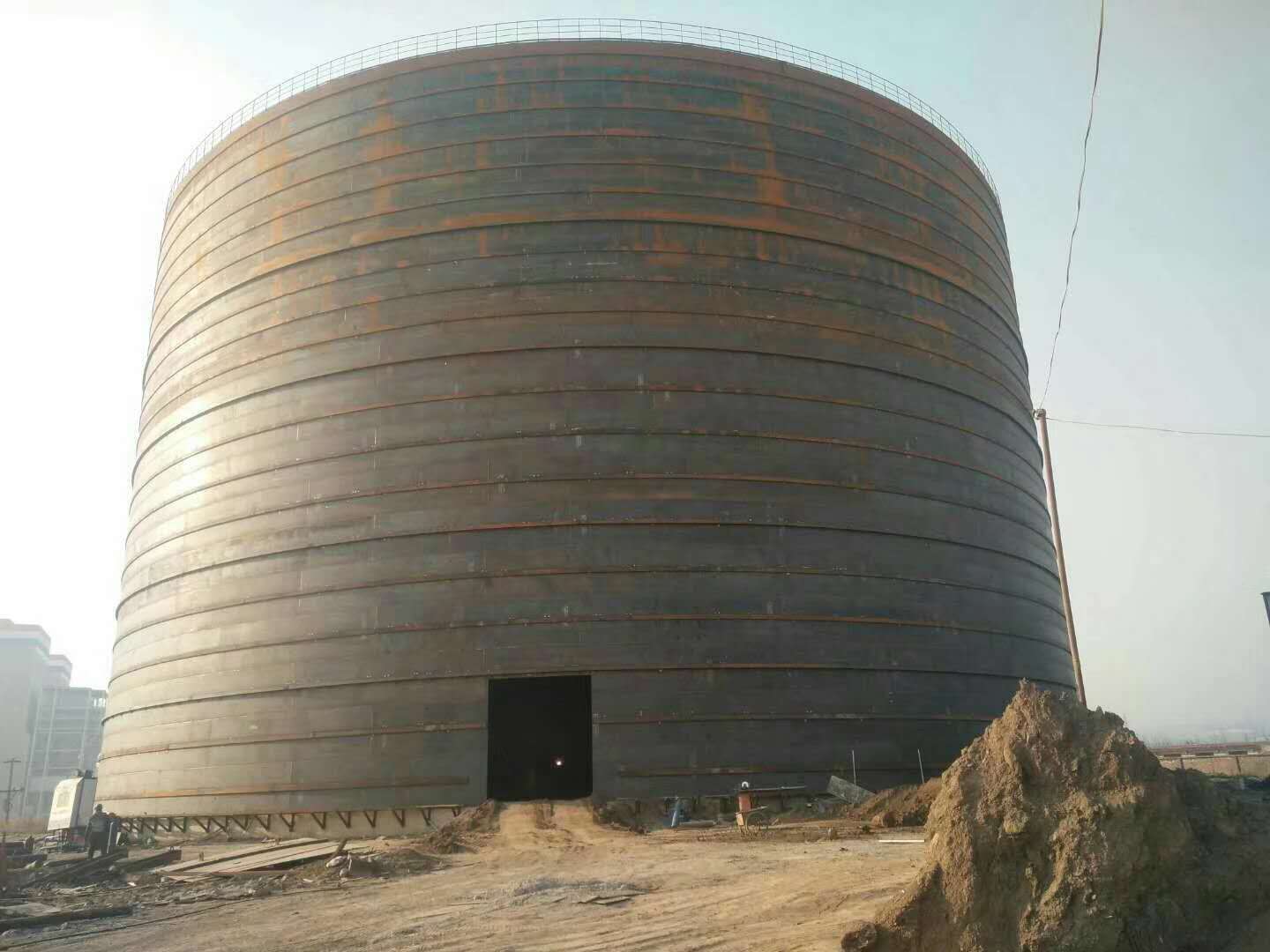 新兴镇承建大型钢板库的好处及原理