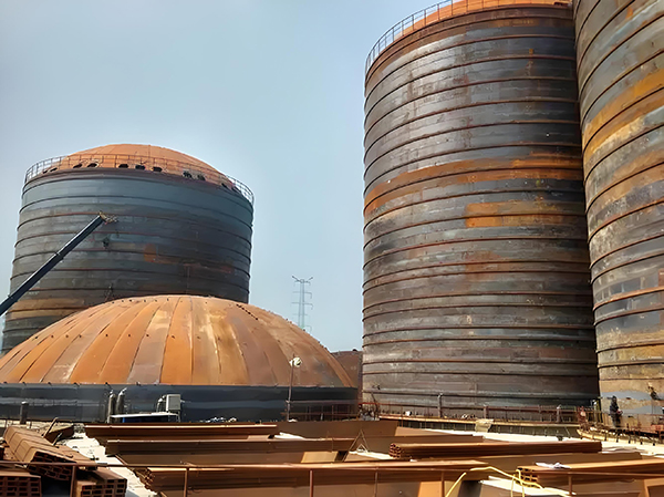 新兴镇焦粉钢板仓